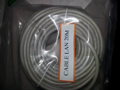 LAN CABLE RJ45 CAT 5E 20M