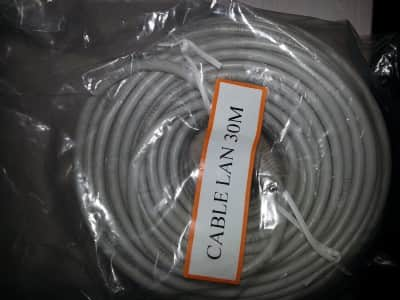 LAN CABLE RJ45 CAT 5E 30M